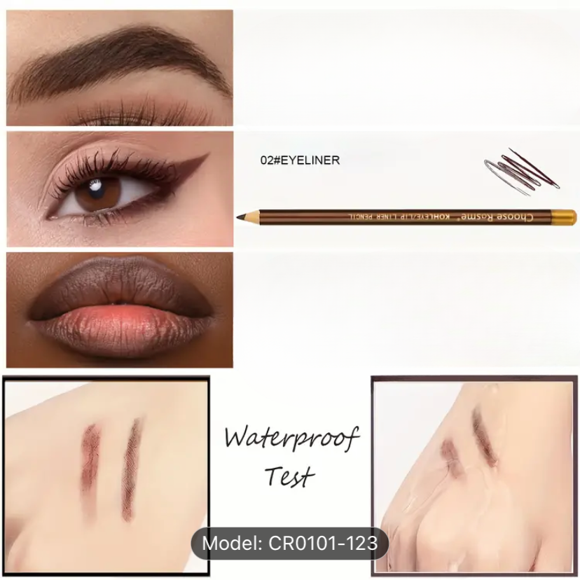 Lip- and Eyeliner gecombineerd, met eigen puntenslijper